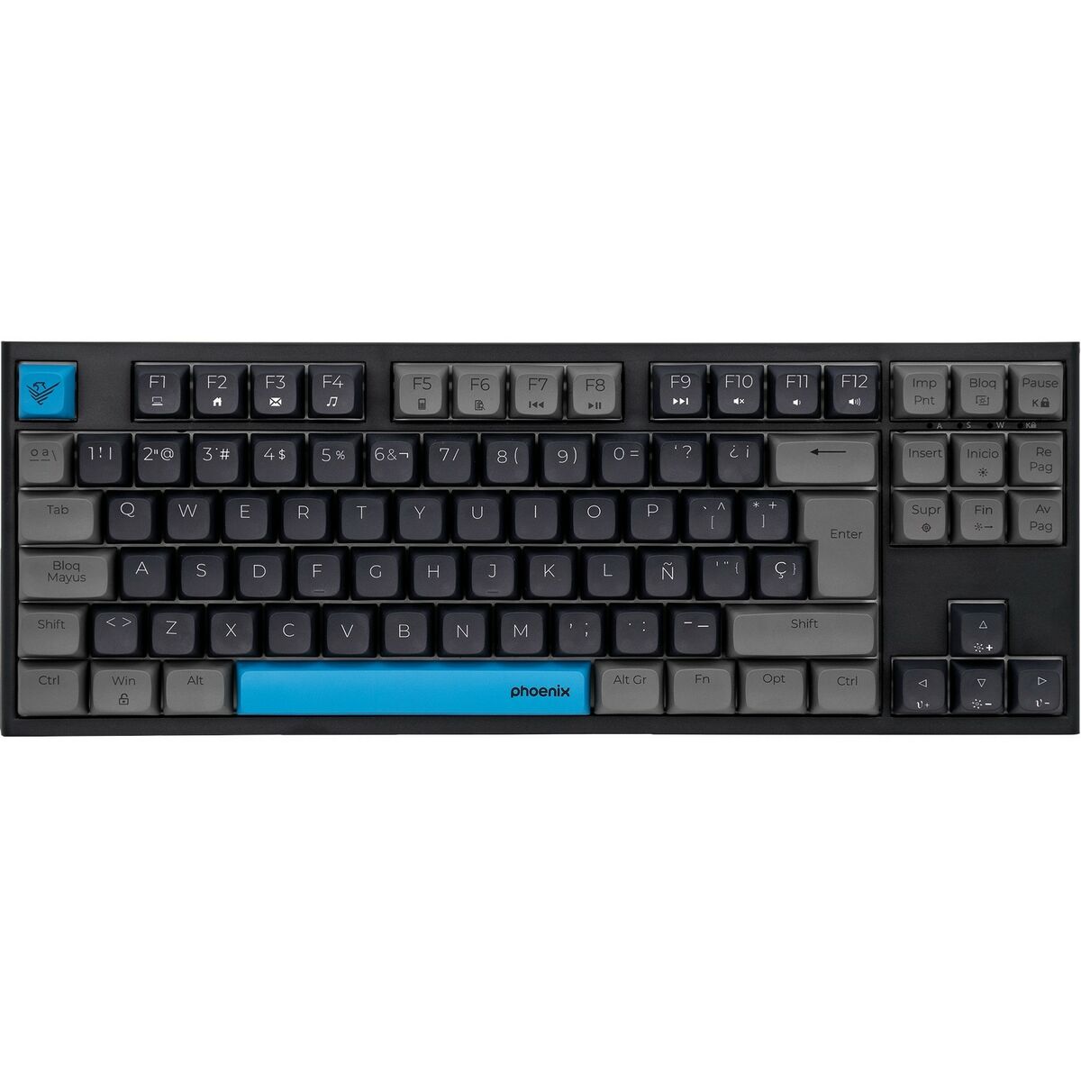 8436583236734_S0449960_P00 Tastiera Phoenix ROYAL TKL Qwerty in Spagnolo - immagine 1