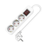 Multipresa con 3 Prese con Interruttore TM Electron TMUAD503S