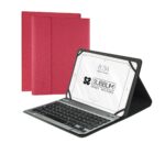 Custodia per Tablet e Tastiera Subblim SUB-KT2-BT0003 Rosso Qwerty in Spagnolo