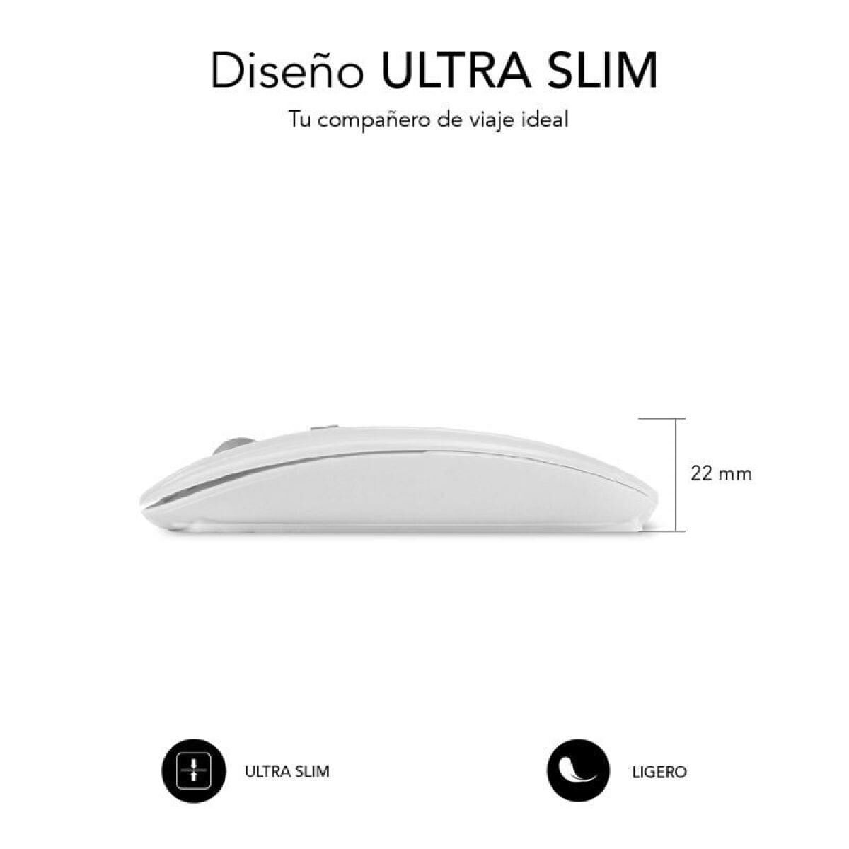 8436586742256_M0800716_P00 Mouse Subblim SUBMO-DFLAT21 Bianco 1600 dpi - immagine 1