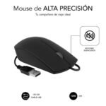 Mouse Subblim BUSINESS 1200 DPI Nero