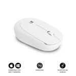 Mouse Subblim SUBMO-B2SW011 Bianco 1200 DPI