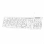 Tastiera Subblim SUBKBC-0SSK51 Bianco Qwerty in Spagnolo