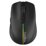 Mouse e Tappetino Gaming CoolBox W01 1600 dpi Nero