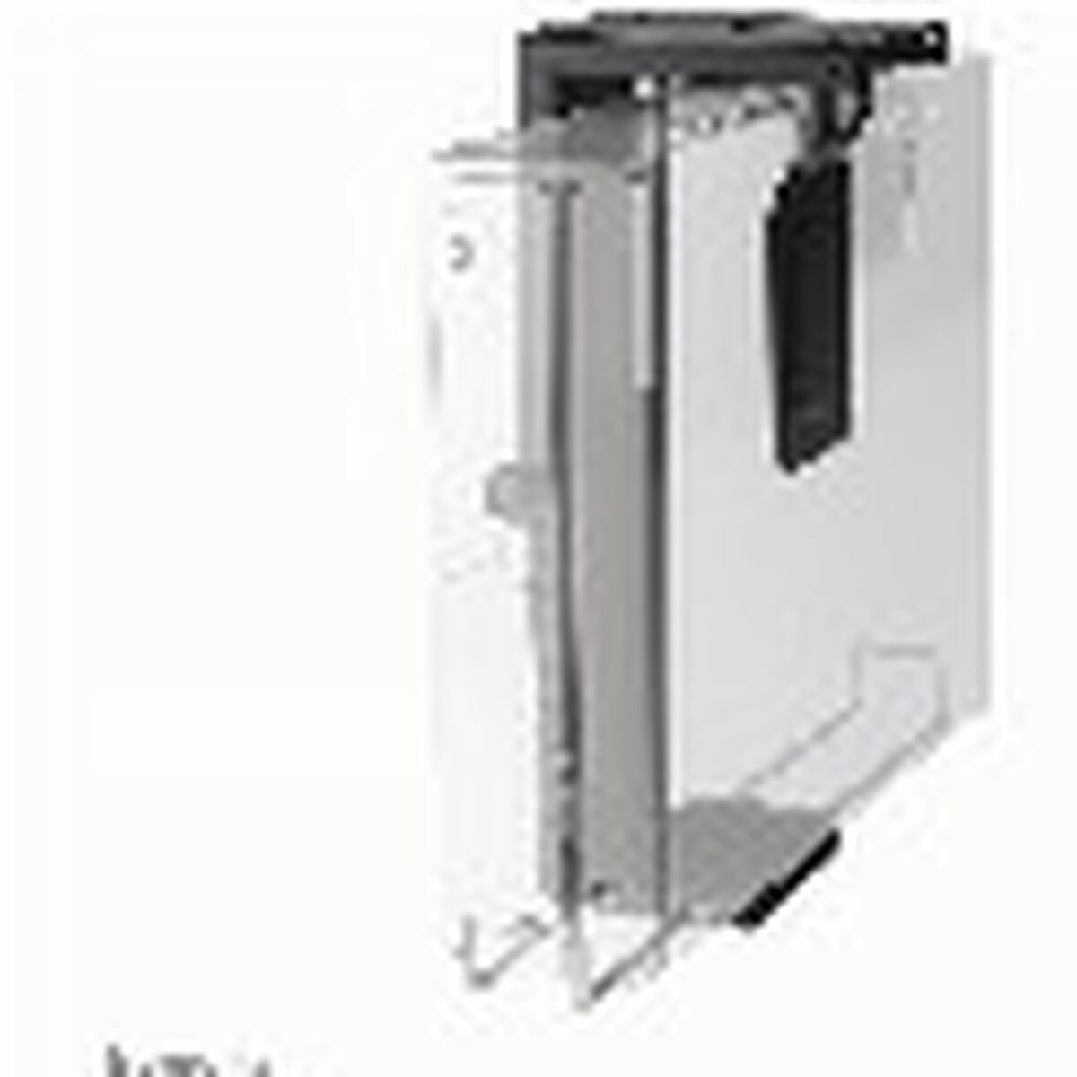 8717371443986_S9169253_P00 Supporto Neomounts CPU-D075BLACK/LK Nero Acciaio - immagine 1