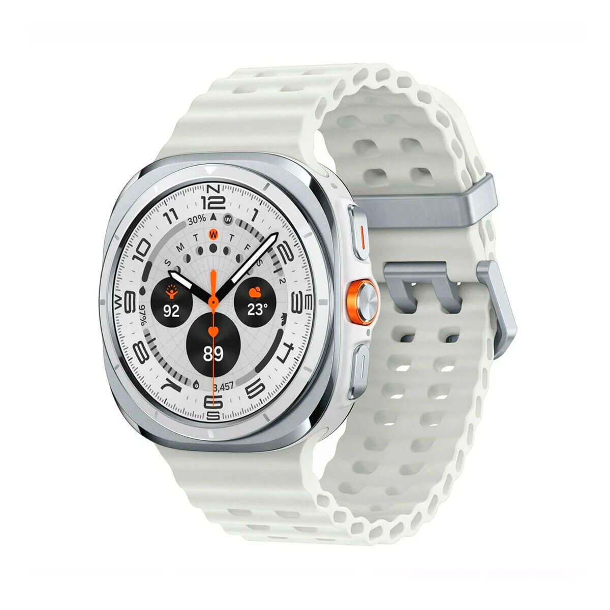 8806095684284_M0803587_P00 Smartwatch Samsung Galaxy Watch Ultra Bianco - immagine 1