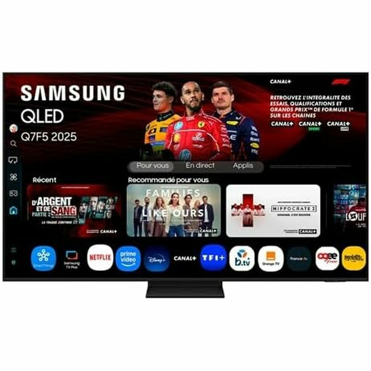 8806097124375_R00 Smart TV Samsung TQ55Q7F5 55" 4K Ultra HD HDR QLED - immagine 1