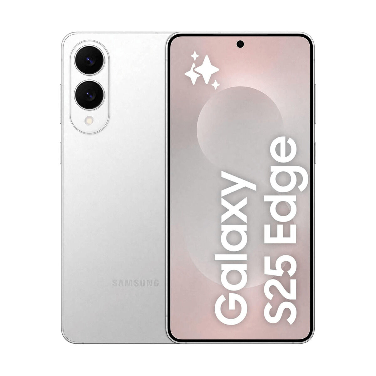 8806097325932_M0806163_P02 Smartphone Samsung GALAXY S25 EDGE 6,7" Octa Core 12 GB RAM 256 GB Argentato - immagine 1