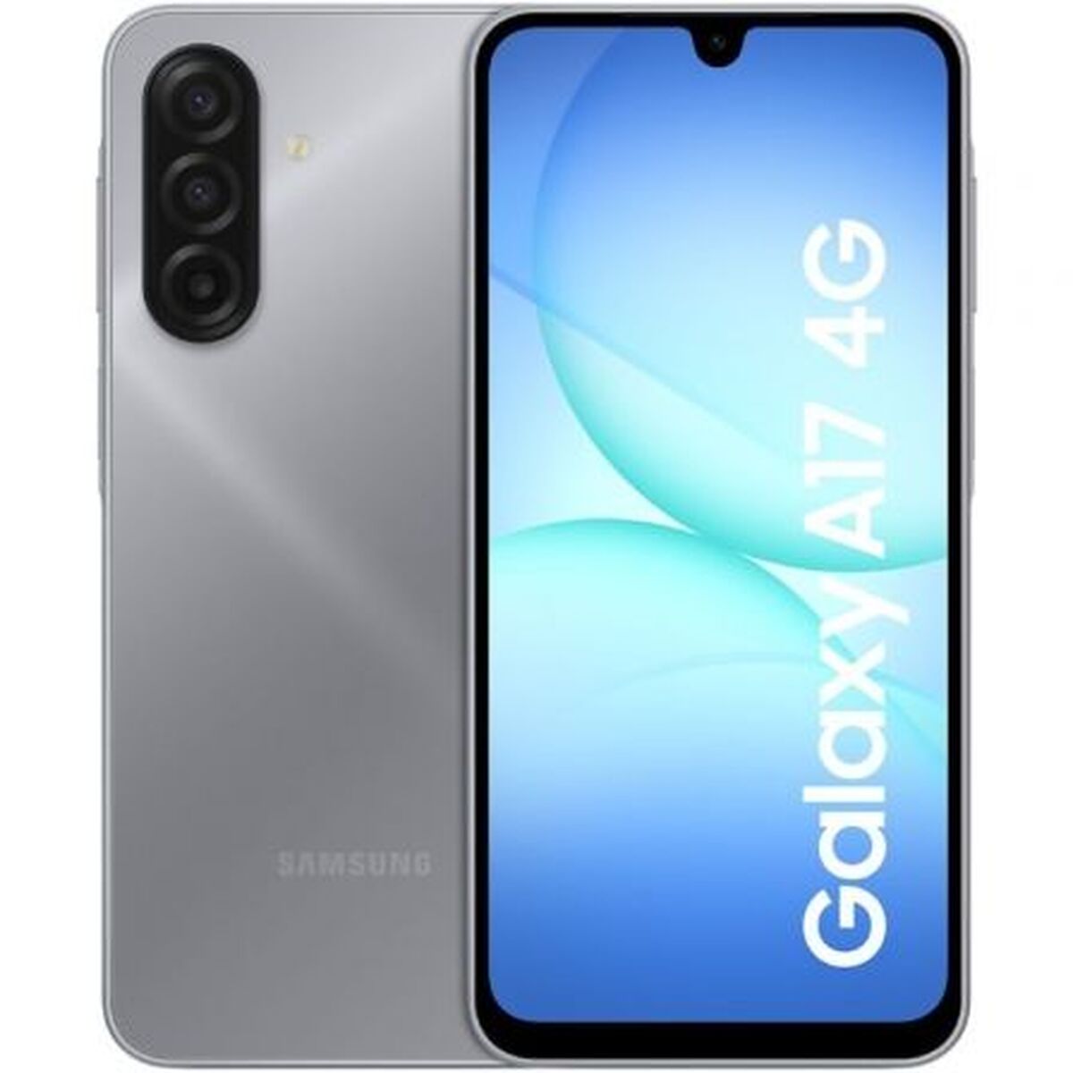 8806097651239_S9919487_P00 Smartphone Samsung A17 GRAY 6,7" Octa Core 4 GB RAM 128 GB Grigio - immagine 1