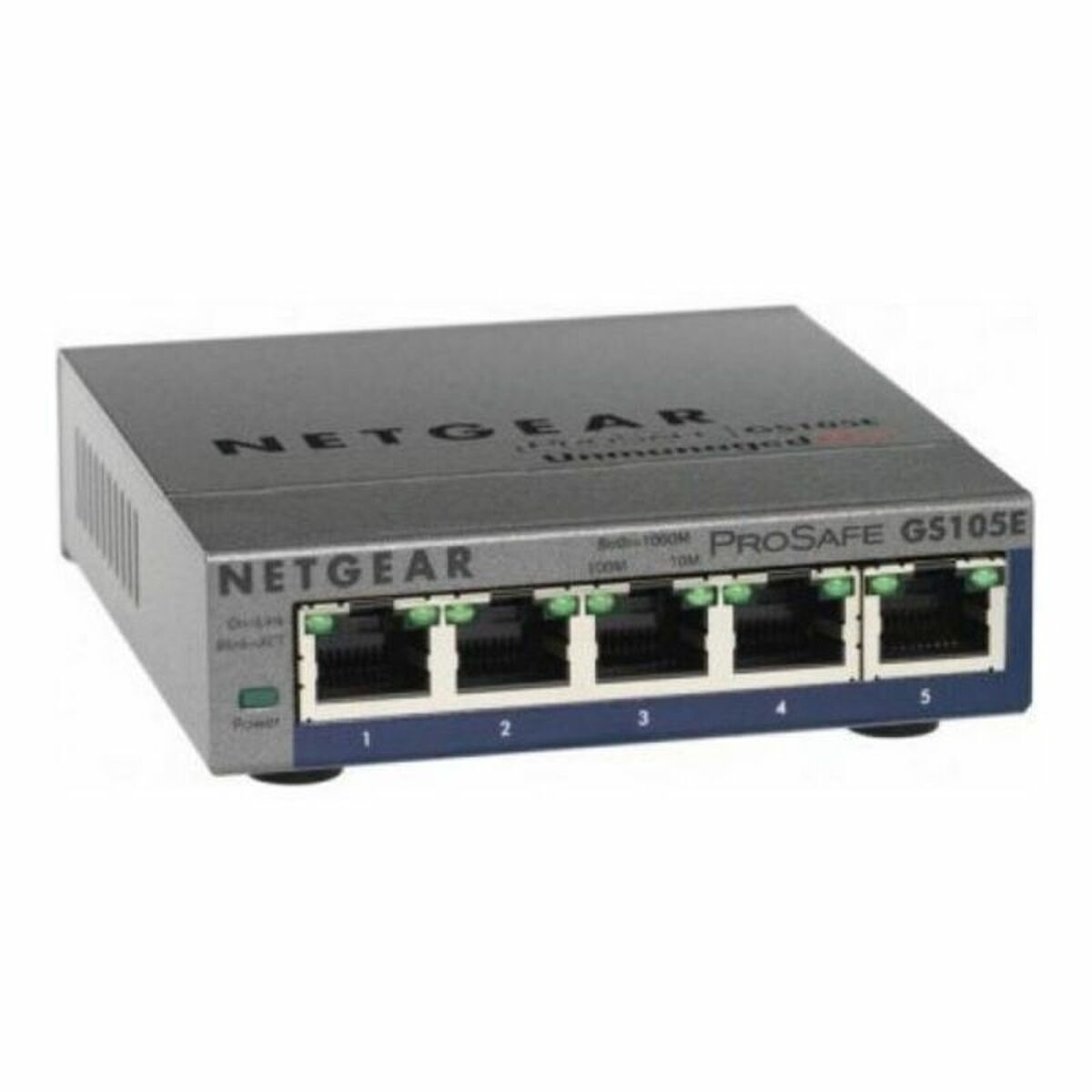 EAN6064491015222 Router da Tavolo Netgear GS105E-200PES 5P Gigabit RJ45 - immagine 1