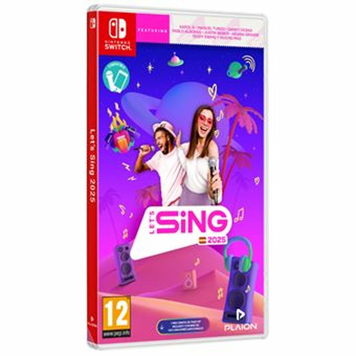 S0458664_40206285821730 Videogioco per Switch Nintendo Lets Sing 2025 - immagine 1