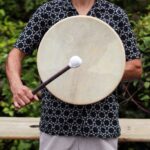 Spirit of the Dragon - Shaman Drum & Stick- Tunable - 40cm - immagine 12
