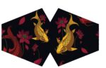 Reusable Fashion Face Covering - Golden Fish (Adult)