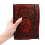 Small Notebook with strap - Tibetan Mandala - immagine 6
