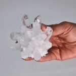 Crafted Natural Quartz Cluster - Clear Quartz (approx 250-300gm 8cm) - immagine 3