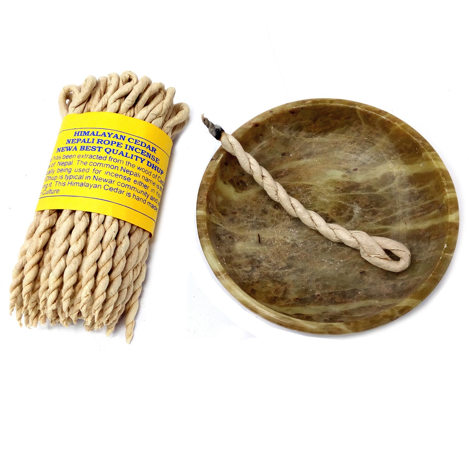 bG9jYWw6Ly9tZWRpYS85Si84RC82MFIzMEMxRzZNVDM4RDlKL2JmNjZiOGMyLmpwZWc-1.jpg Pure Herbs Incense Rope - Cedar - immagine 1