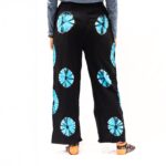 Japanese Style Lounge Pants - Black & Blue - M - immagine 7