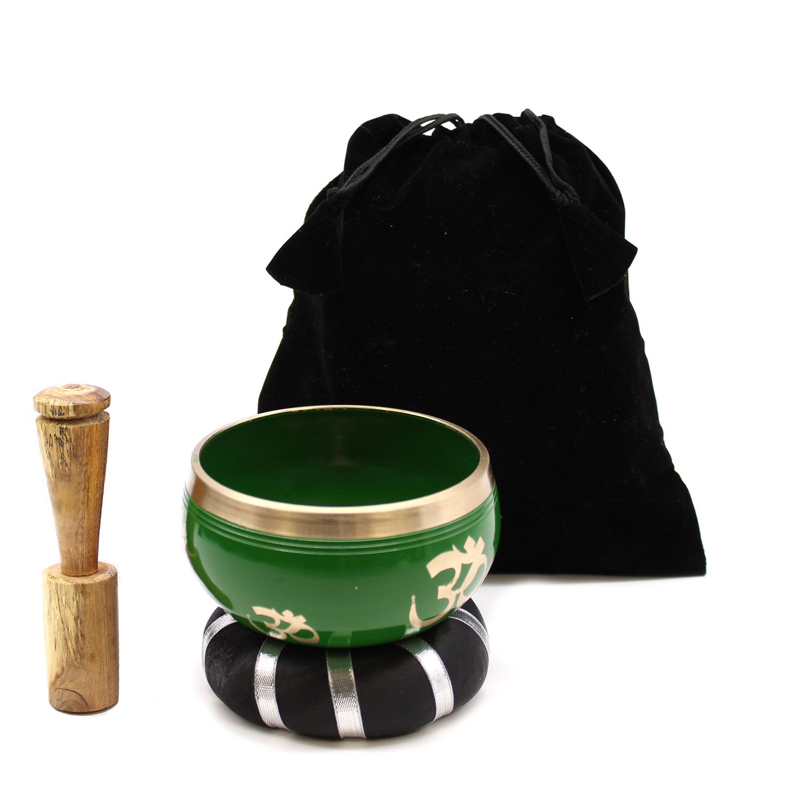 bG9jYWw6Ly9tZWRpYS85Si8yRC82MFIzMEMxRzZSVksyRDlKLzI3ZjkyMjE1LmpwZWc.jpg Tree of Life Singing Bowl Set- Green 10.7cm - immagine 1