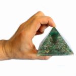 Lrg Orgonite Pyramid 70mm - Angel - immagine 5