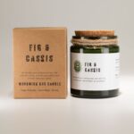 Greenman Woodwick Soy Candle - Crushed Fig & Cassis