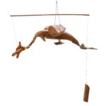 Natural Coconut Dragon Mobile 37cm - immagine 2