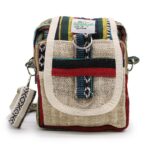Body-Cross Natural Hemp & Jhari Travel Bag - immagine 6