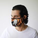 Reusable Fashion Face Covering - Tiger (Adult) - immagine 2