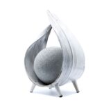 Natural Coconut Lamp - Whitewash Wrapover - immagine 2