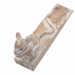 Hand carved Doorstop - Dormouse - immagine 3