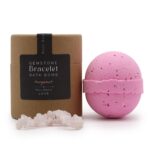 Rose Quartz Gem Bracelet Bath Bomb - immagine 2