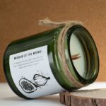 Greenman Woodwick Soy Candle - Crushed Fig & Cassis - immagine 3