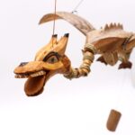 Natural Coconut Dragon Mobile 37cm - immagine 3