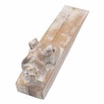 Hand carved Doorstop - Kitten - immagine 3