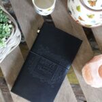 Handmade Leather Journal - My Book of Spells and other Thoughts - Black - immagine 3