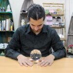 Crystal Ball on Stand 100mm - immagine 4