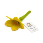 6x Felt Flowers - Lily (assorted colours) - immagine 2