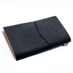 Handmade Leather Journal - My Book of Spells and other Thoughts - Black - immagine 2