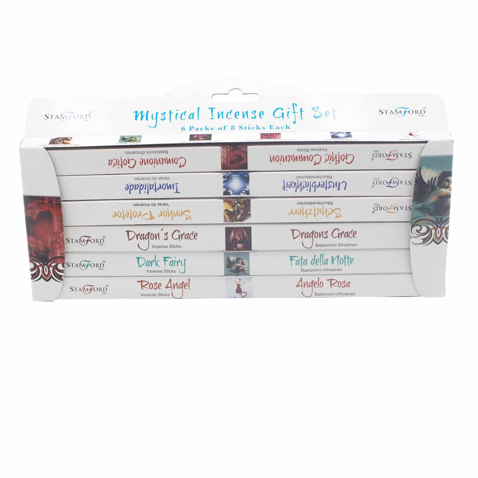 bG9jYWw6Ly9tZWRpYS8xTS82RC82MFIzMEMxSjY0U0s2RDFNLzBhN2ZjYmJhLmpwZw.jpg Stamford Incense Gift Set - Mystical - immagine 1