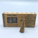 Banjara Smudge Pyramid Cones - White Sage - immagine 6