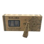 Banjara Smudge Pyramid Cones - White Sage - immagine 7
