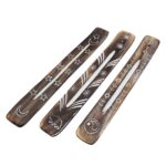 White Washed Incense Holder - Simple - immagine 4