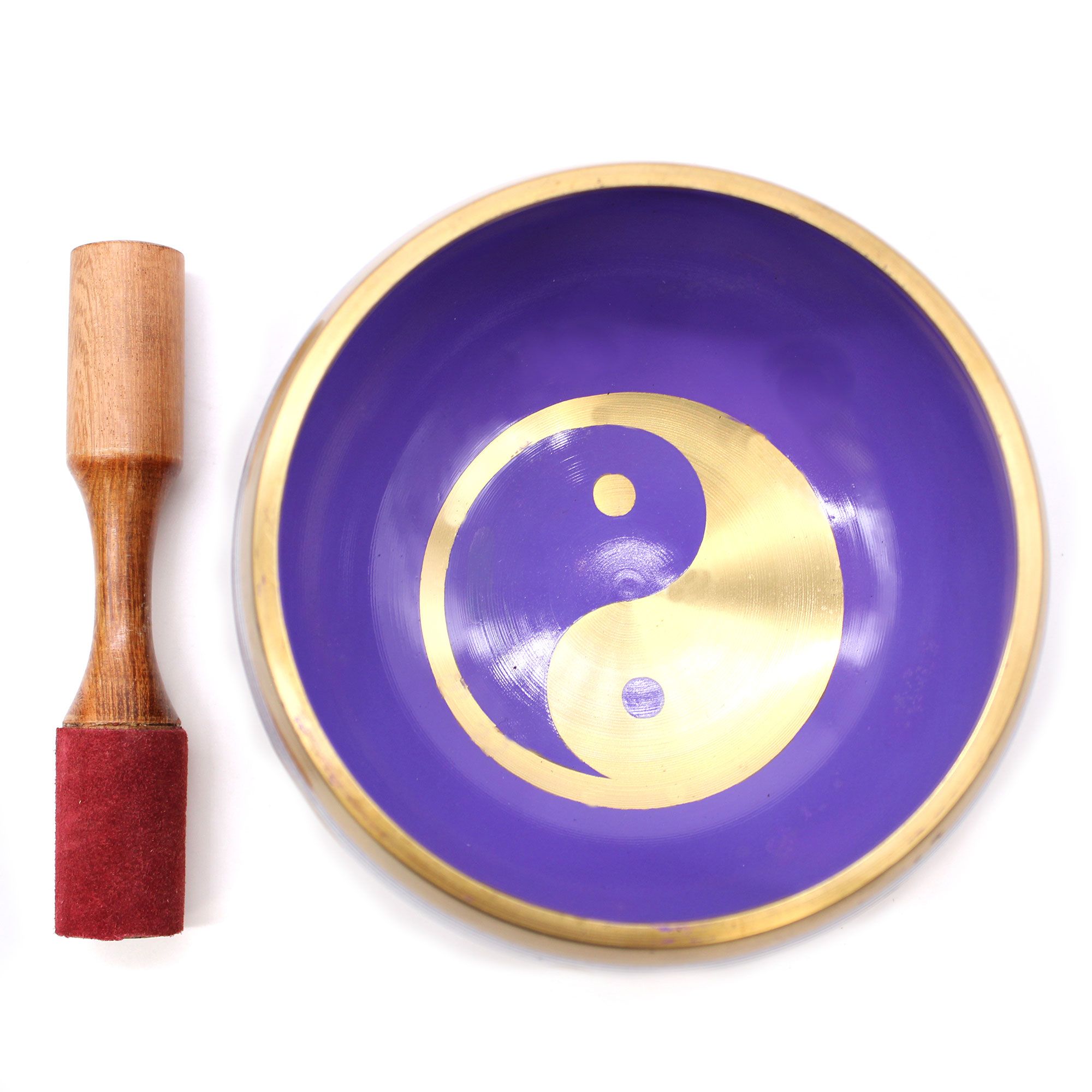 bG9jYWw6Ly9tZWRpYS8xTi8yRS82MFIzMEMxRzZSVksyRTFOLzVmZThiYjc0LmpwZWc-1.jpg Lrg Yin & Yang Singing Bowl Set- White/Purple 14cm - immagine 1