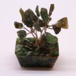Mini Gemstone Trees On Orgonite Base - Green Aventurine (15 stones) - immagine 6