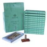 Pack of 15 Natural Incense Smudge Bricks and Burner - Patchouli Wood - immagine 2