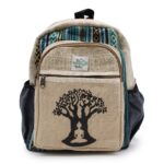 Small Hemp Backpack - Bohdi Tree Design