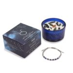 Zodiac Crystal Candle with Gemstone Bracelet - Taurus - immagine 2