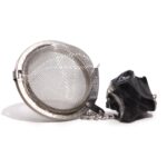Raw Crystal Gemstone Tea Strainer - Black Obsidian - immagine 6