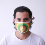 Reusable Fashion Face Covering - Flower of Life (Adult) - immagine 4