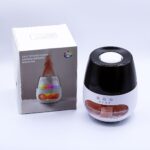 Salt Stone Flame Effect Aroma Diffuser - White USB - Colour Change and Timer - immagine 2