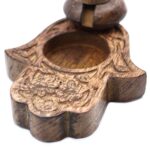 Sm Mango Wood Backflow Burner - Hamsa - immagine 2